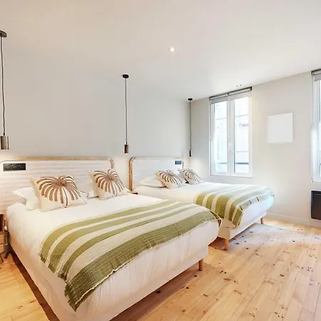 Charming - 2bd-10p - Buttes Aux Cailles Apartamento